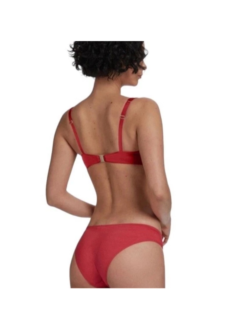 Wolford Red Bikini Bottom size medium